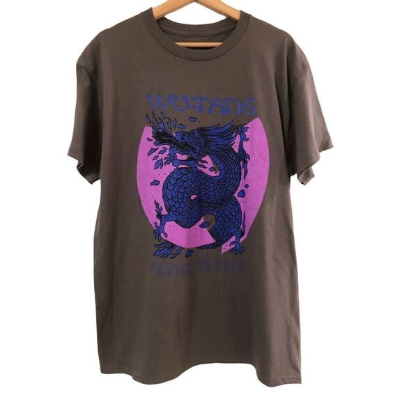 Wu Tang Clan Protect Ya Neck Men’s Tshirt Size Medium - Picture 1 of 4